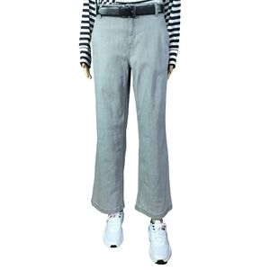 Style & Co. Women's High Rise Light Gray Wide Leg Pants Size 6P NWT